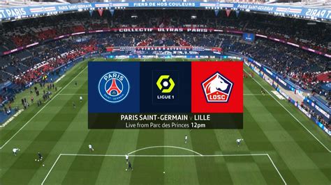 match lille psg 2022.